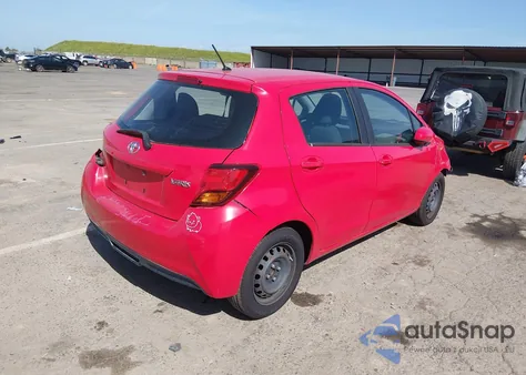 2015 Toyota Yaris L from USA, damaged, VIN VNKKTUD35FA030603